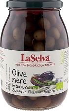 2er-VE Olive nere in salamoia | Schwarze Oliven in Salzlake 1 kg - Bild 1