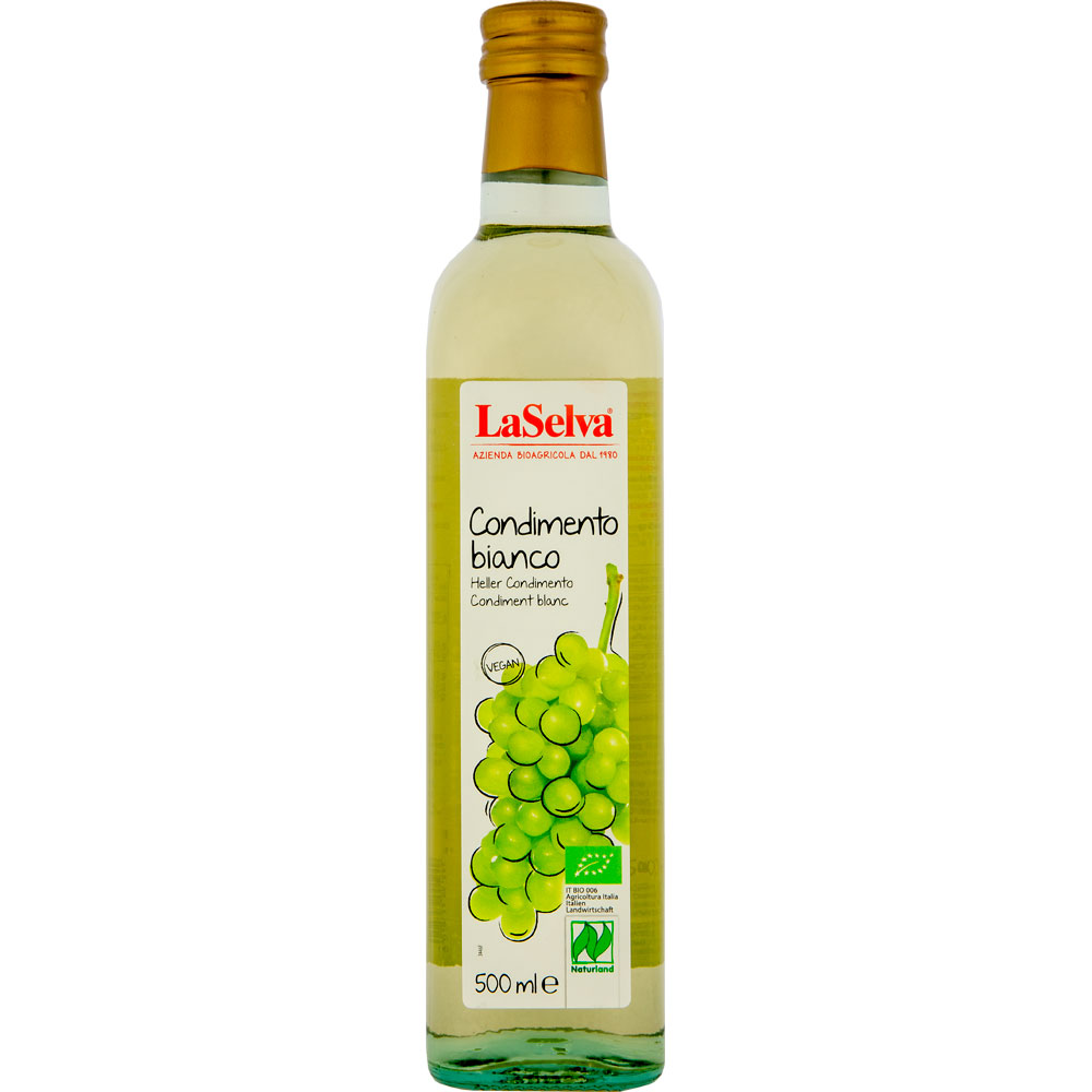 3er-SET Condimento bianco / Condimento Balsam. Bianco (Hell) 500 ml LaSelva - Bild 1