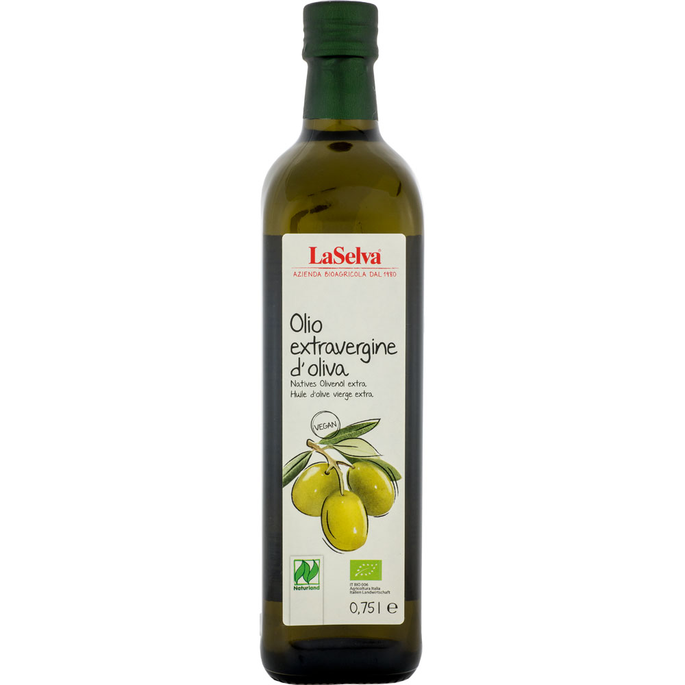 3er-SET Olivenöl extra vergine  0,75 l LaSelva - Bild 1
