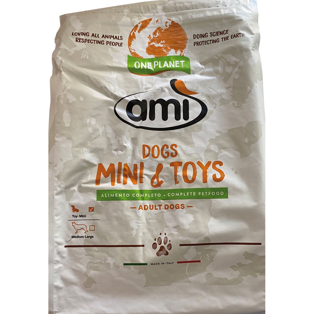 4er-VE Veganes Hundefutter f. kleine Rassen 3 kg (nicht Bio) AMI  Pet Food - Bild 1