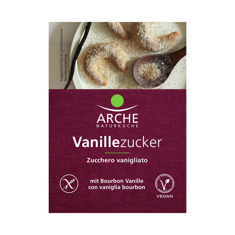 6er-SET Vanillezucker (5 Päckchen) Arche - Bild 1