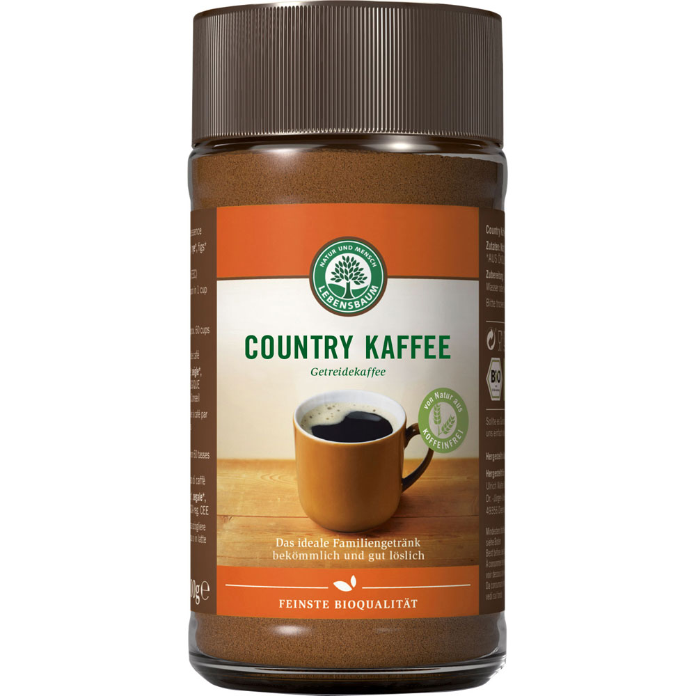 6er-VE Country Kaffee -Ersatzkaffee- 100g Lebensbaum - Bild 1