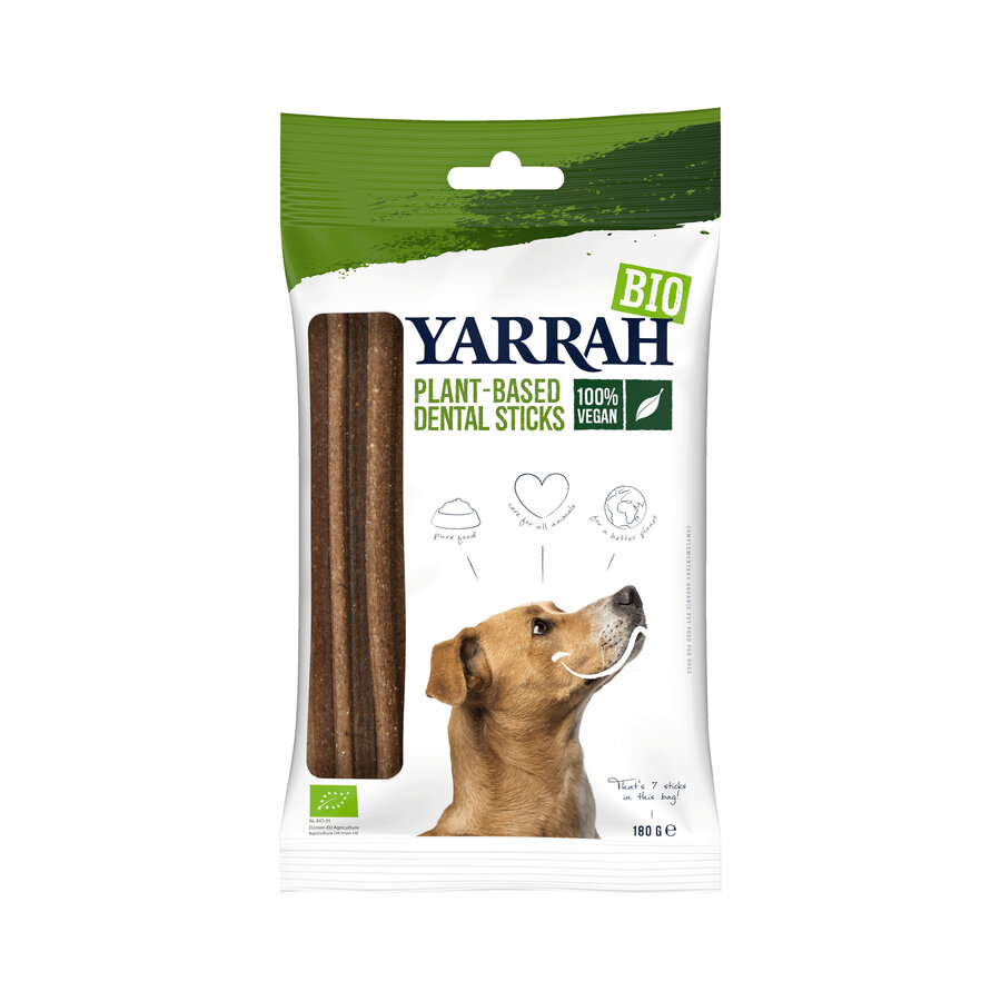 12er-VE Bio Dental Sticks, vegan 180g Yarrah - Bild 1