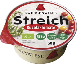12er-VE Bio Rucola-Tomate Streich  50g Zwergenwiese - Bild 1