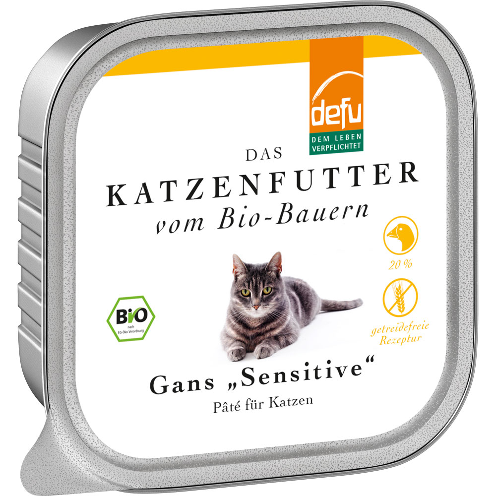 16er-VE Bio Gans 100g Gluten-, Getreidefrei 100ml defu - Bild 1