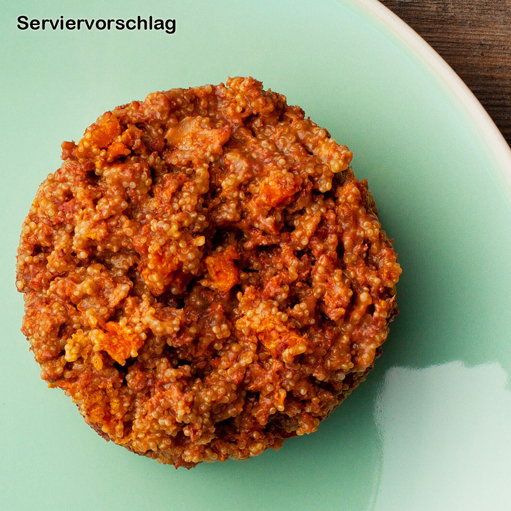 18er-VE Pferd, Bio-K&uuml;rbis Erg&auml;nzungsfutter Hund 130g HerzensHund - Bild 2