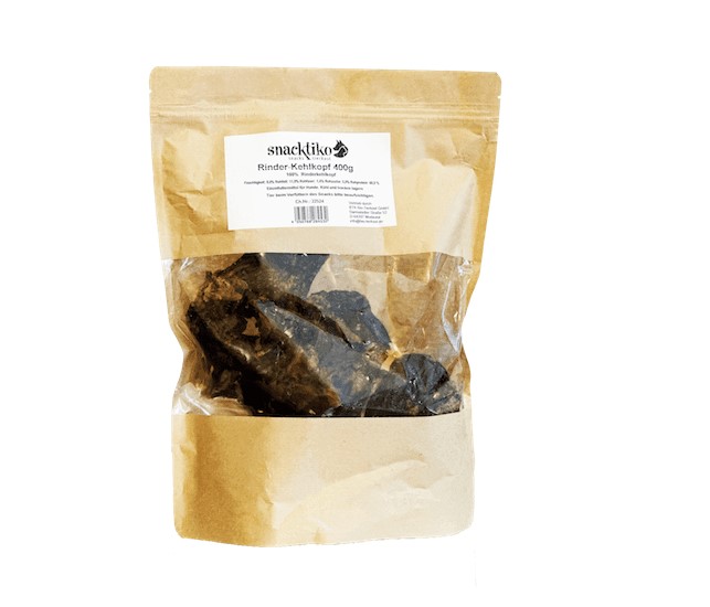 25er-VE Bio Hunde Snack Rinder-Kehlkopf 400g Snacktiko - Bild 1