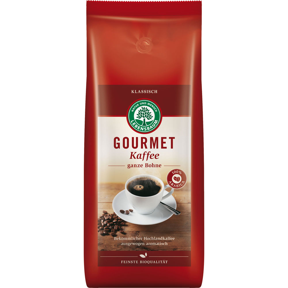 2er-SET Bio Kaffee Gourmet-Kaffee, klassisch, Bohne 1000g Lebensbaum - Bild 1