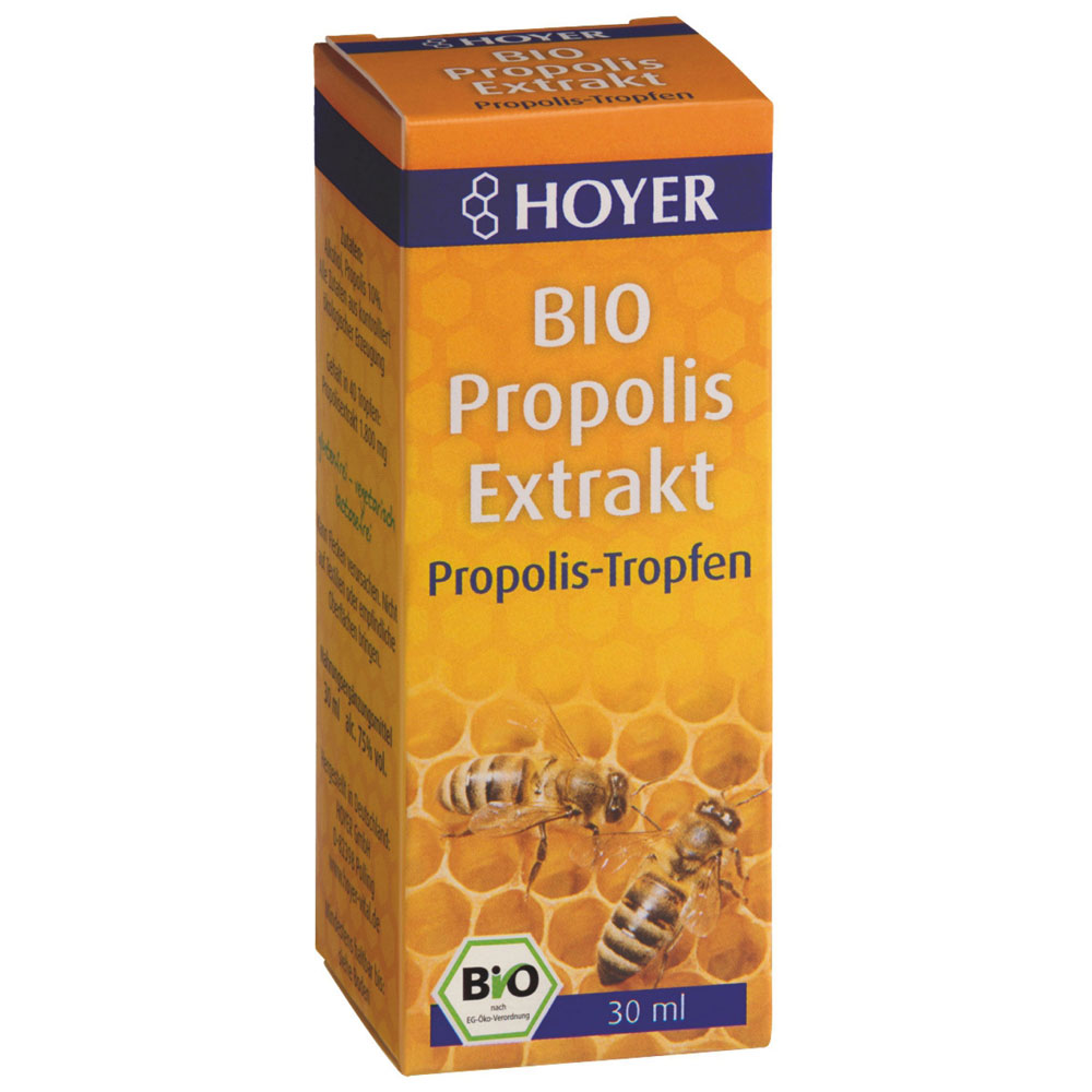 2er-SET Bio Nahrungsergänzungsmittel Propolis Extrakt, flüssig 30ml Hoyer - Bild 1