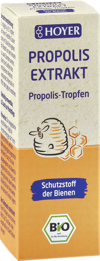 2er-SET Bio Nahrungsergänzungsmittel Propolis Extrakt, flüssig 30ml Hoyer - Bild 1