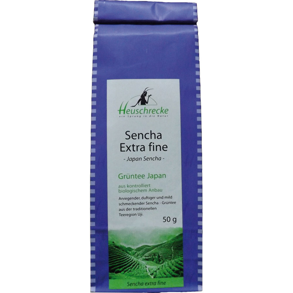 2er-SET Bio Tee Japan Sen-Cha extra fine Region Uji 50 g Heuschrecke - Bild 1