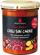 3er-SET Bio Fertiggericht Soul Kitchen Chili sin Carne 370g Zwergenwiese - Bild 1