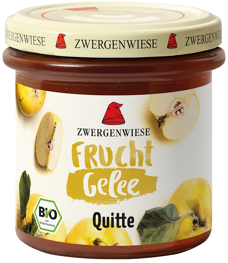 3er-SET Bio FruchtGelee Quitte 160g Zwergenwiese - Bild 1