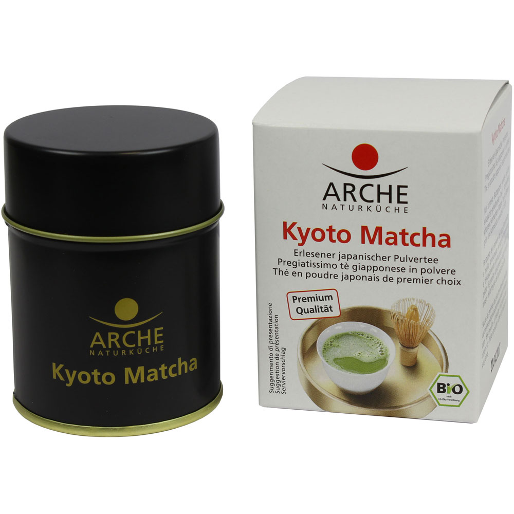 3er-SET  Bio Grüntee Kyoto Premium Matcha 30g Arche - Bild 1