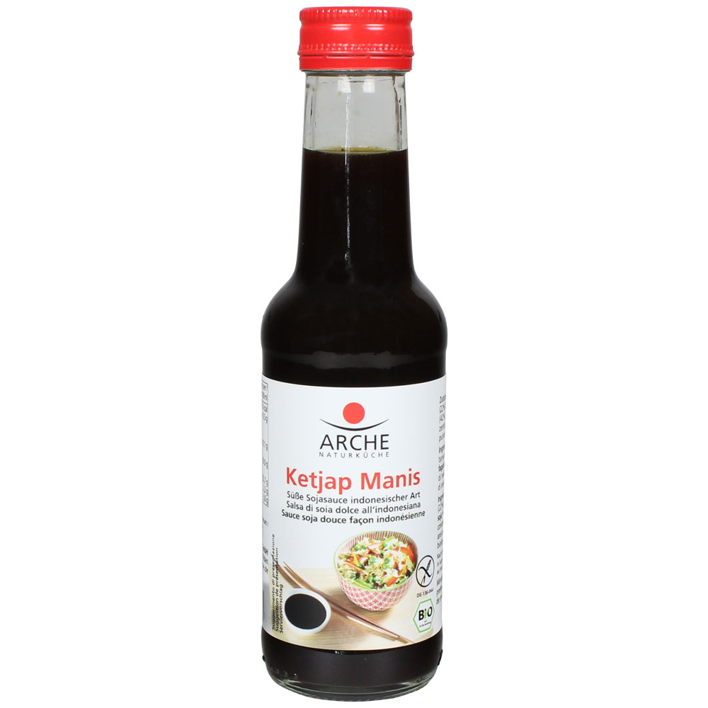 3er-SET Bio Ketjap Manis (Soja-Würzsauce) 155ml Arche - Bild 1