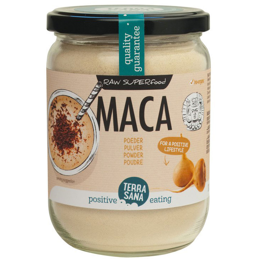 3er-SET Bio Maca Pulver, 300g Schraubglas TerraSana - Bild 1