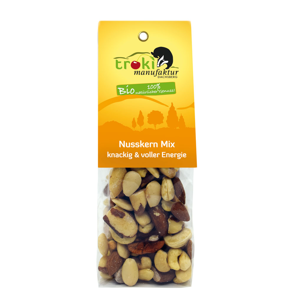 3er-SET Bio Nusskern Mix 150g Troki - Bild 1