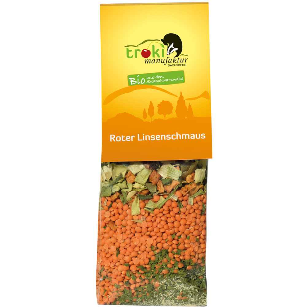 3er-SET Bio Roter Linsenschmaus 250g Troki Manufaktur - Bild 1