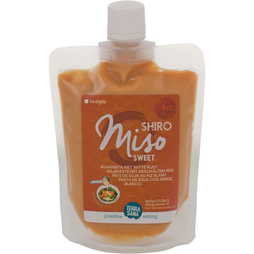 3er-SET Bio Shiro Miso, 250g Beutel mit Schraubverschluß TerraSana - Bild 1