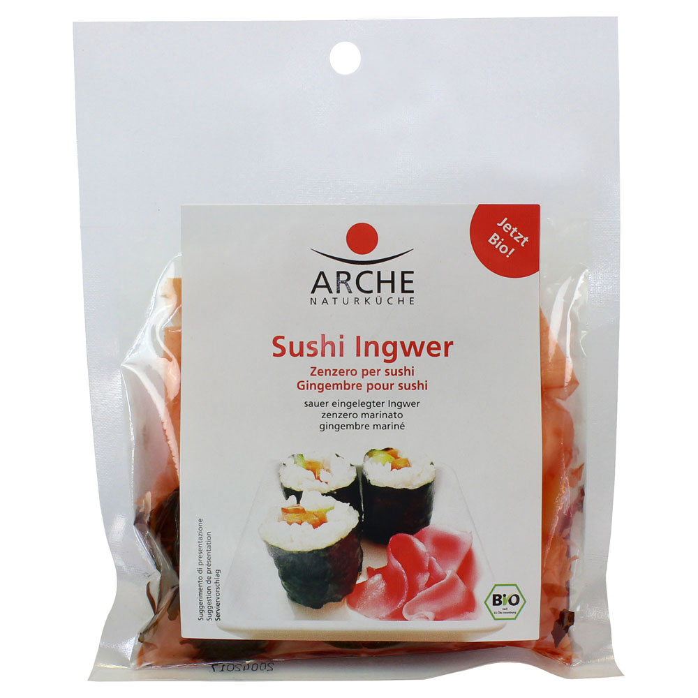 3er-SET  Bio Sushi Ingwer 50g Arche - Bild 1