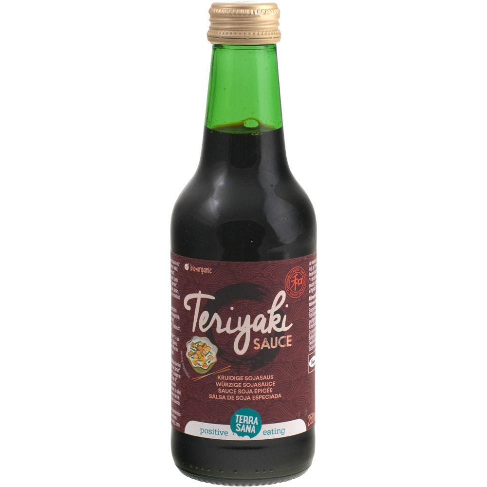 3er-SET Bio Teriyaki, 250ml Flasche TerraSana - Bild 1