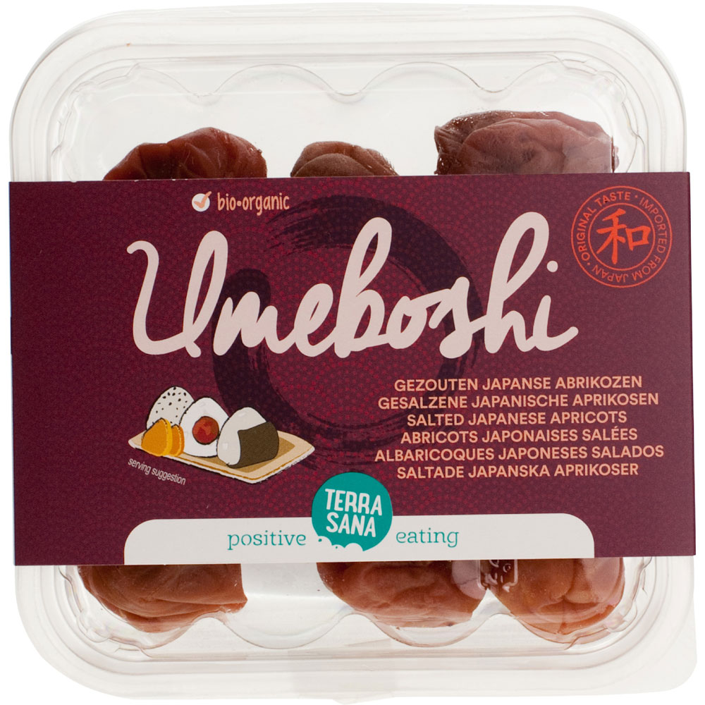 3er-SET Bio Umeboshi, 150g Kunststoffbox TerraSana - Bild 1