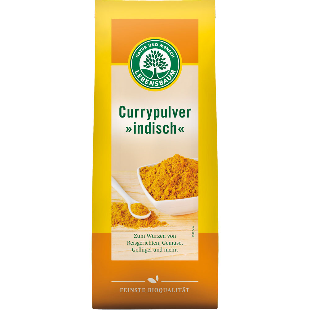 3er-SET Currypulver, indisch 50g Lebensbaum - Bild 1