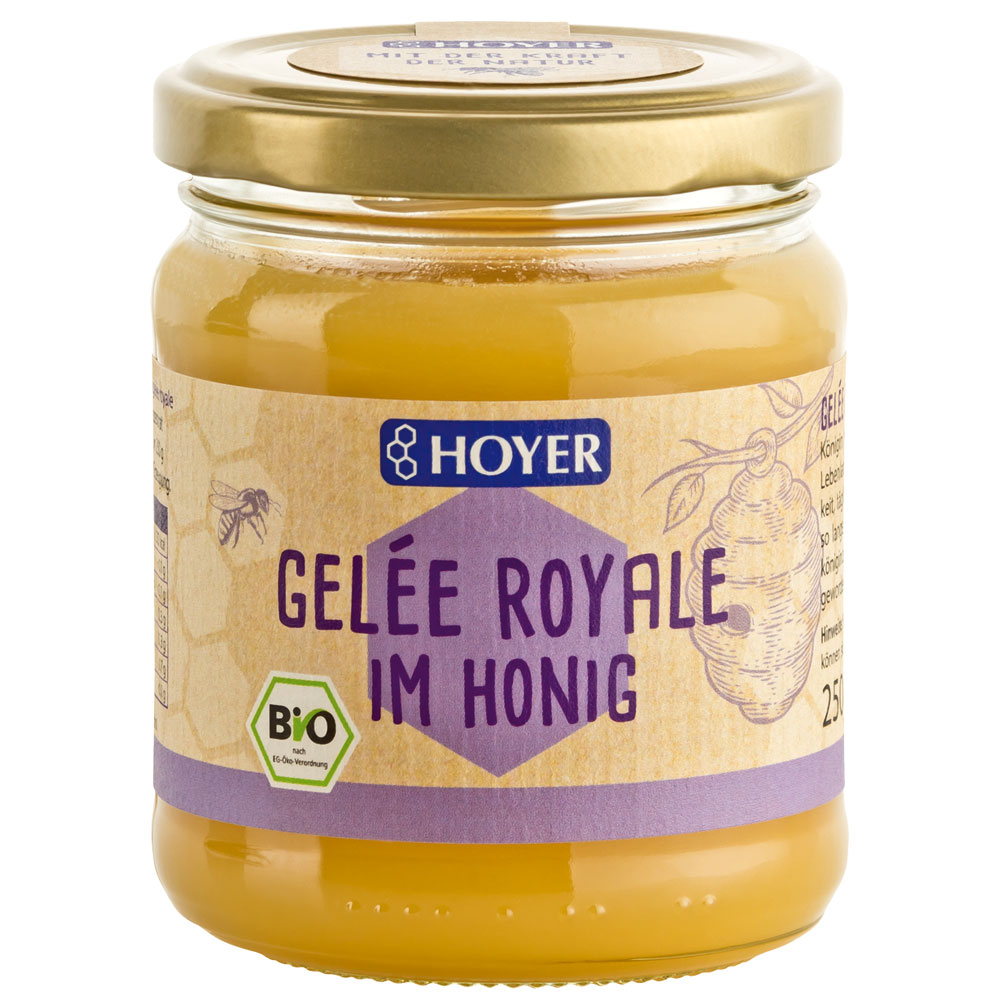 3er-SET Gelee Royale im Honig 250g  Hoyer - Bild 1