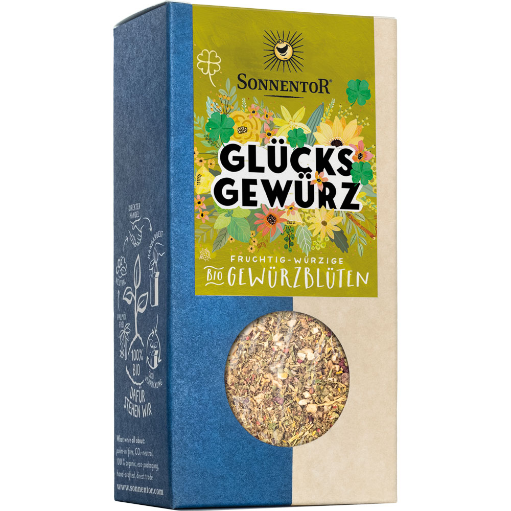 3er-SET Glücks Gewürz Blüten Mischung 35g Sonnentor - Bild 1