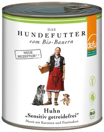 3er-SET Huhn 820g Getreidefrei Bio Hundefutter defu - Bild 1