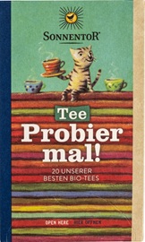 (3er-SET) Tee Probier mal! bio 33,9 g, Doppelkammerbeutel - Bild 1