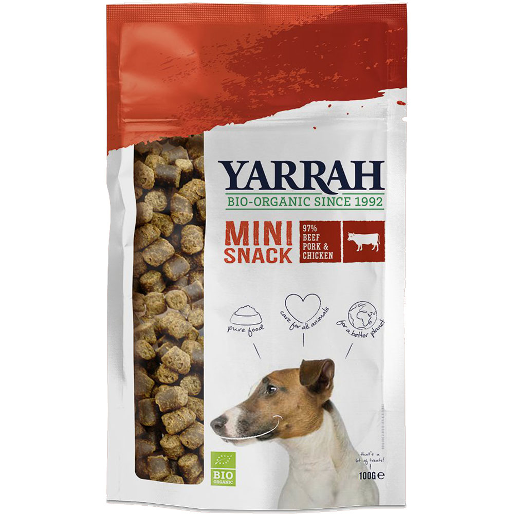 4er-SET Bio Snack "Mini Bites" 100g Yarrah - Bild 1