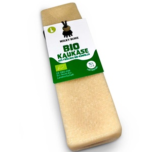 4er-SET Hunde Leckerli Bio Kaukäse L 120g Milky Bone - Bild 1