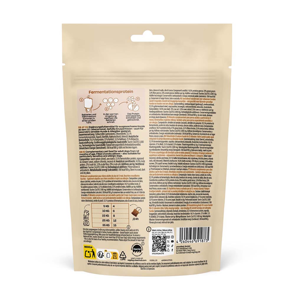 4er SET Pure Bites Hund Snack 115g VegDog - Bild 2
