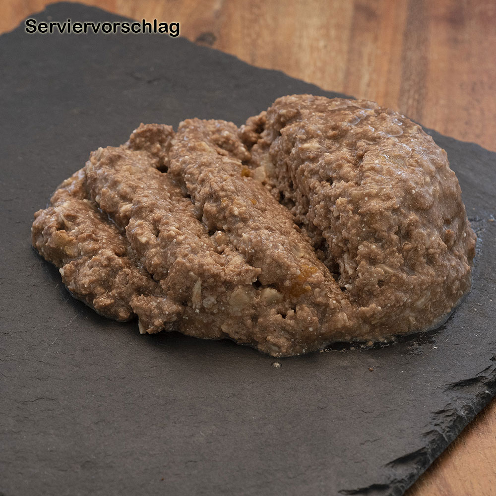 6er-SET Erg&auml;nzungsfutter Katze Reh (Nicht Bio) mit Bio-Kartoffeln,100 g - Bild 2