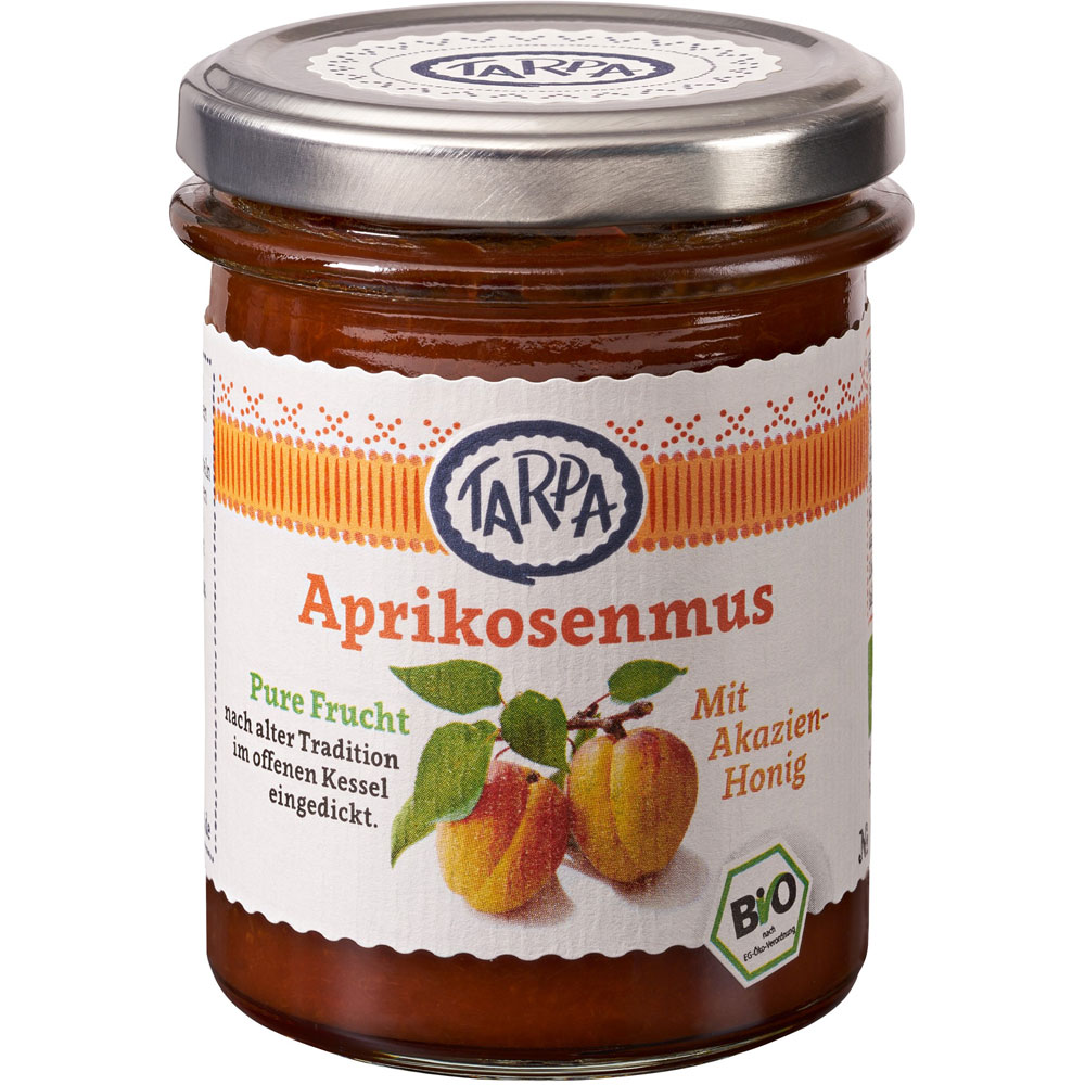 6er-VE Aprikosenmus 210g Tarpa - Bild 1