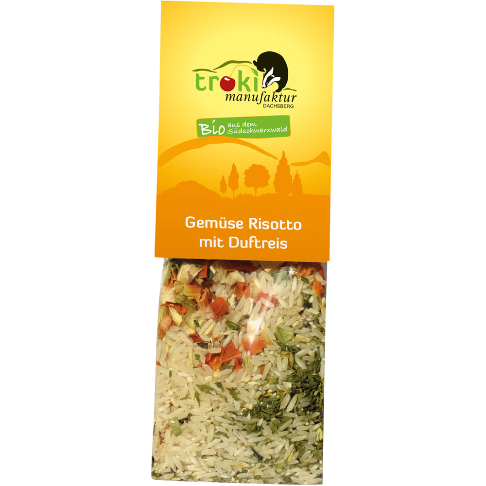 6er-VE Bio Gemüse Risotto mit Duftreis 175g Troki Manufaktur - Bild 1