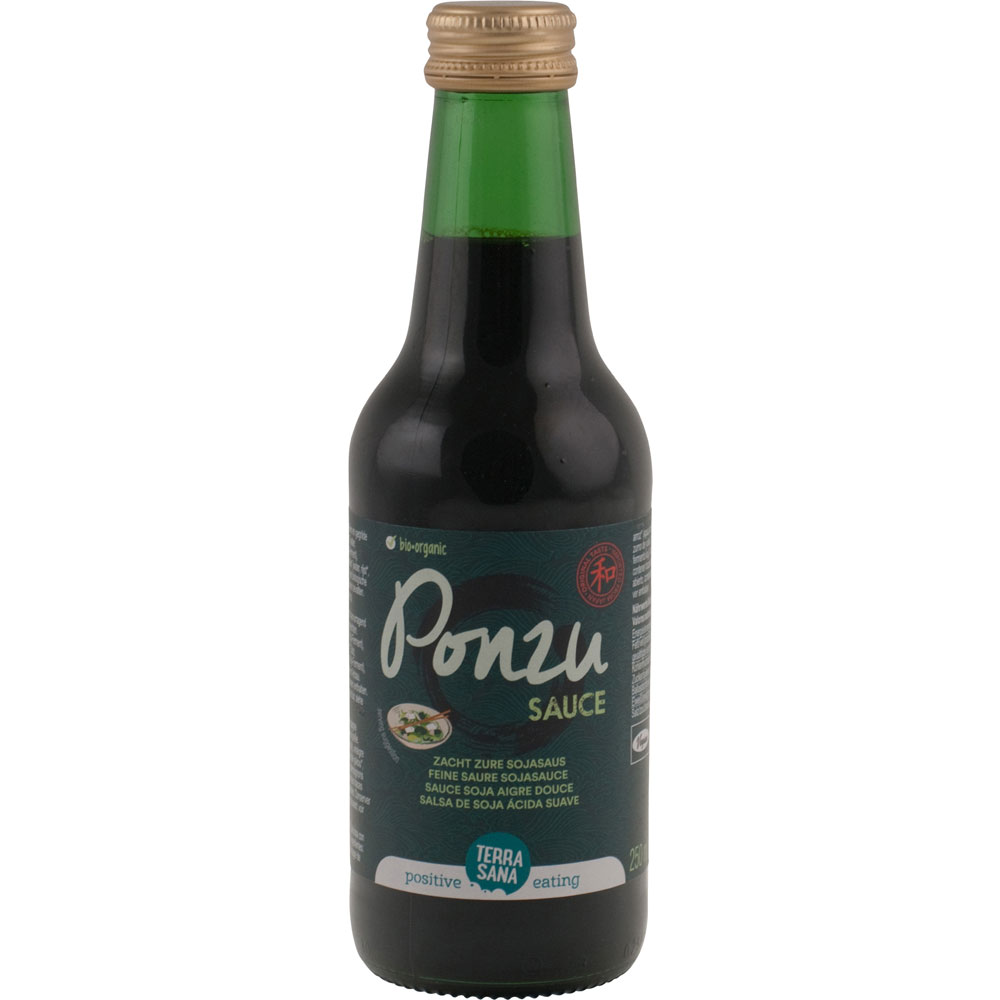 6er-VE Bio Ponzu, 250ml Flasche TerraSana - Bild 1