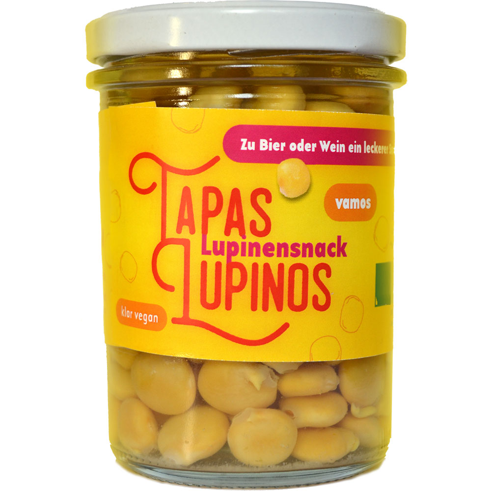 6er-VE Bio Tapas-Lupinos - Lupinensnack, 250 g Biolandhof Klein - Bild 1