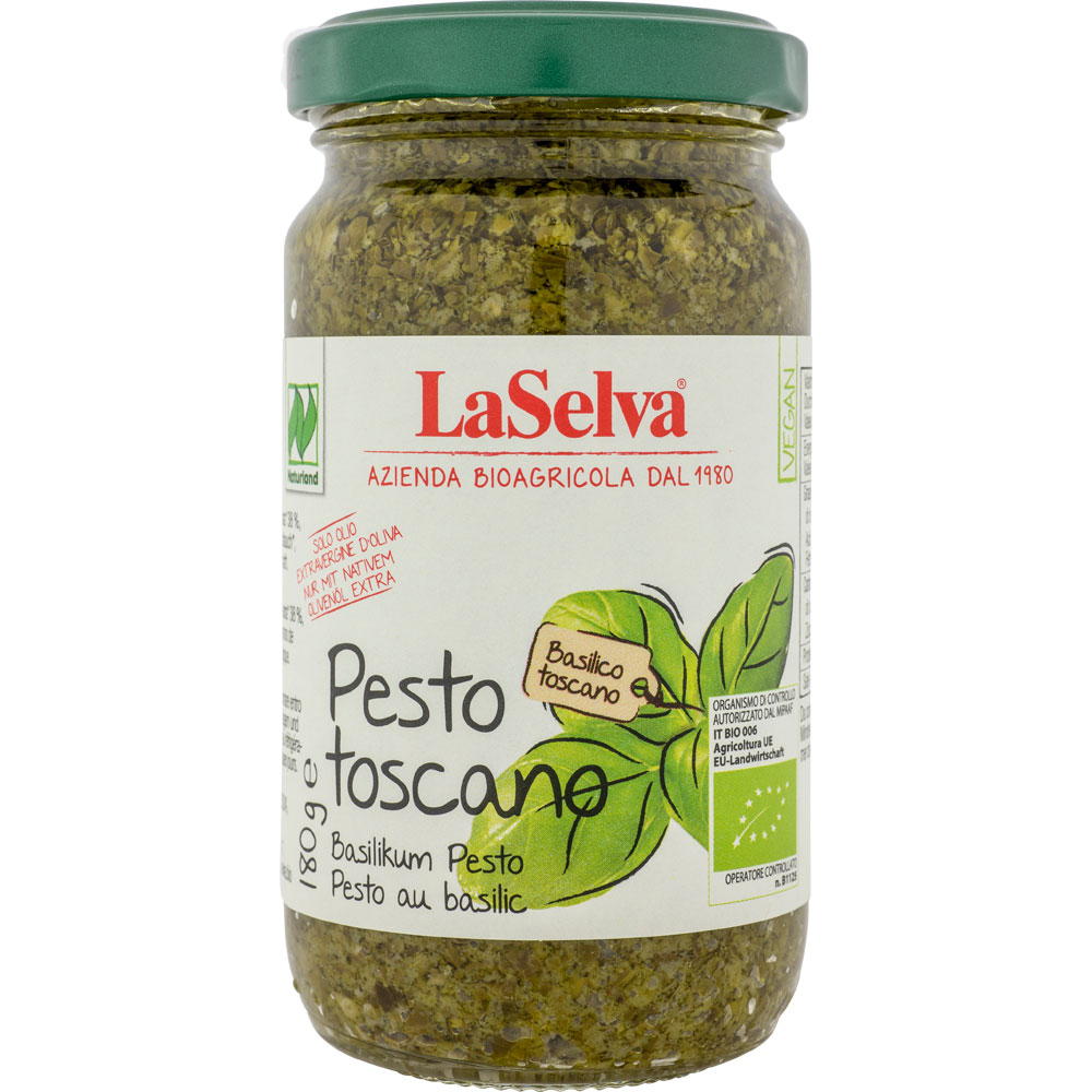 6er-VE Pesto Toscano 180 g LaSelva - Bild 1