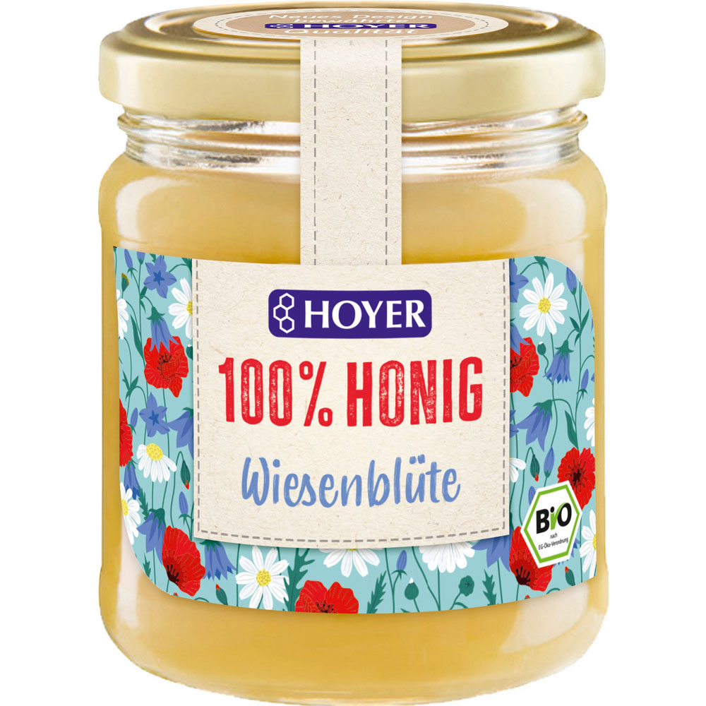 6er-VE Wiesenblütenhonig 250g  Hoyer - Bild 1