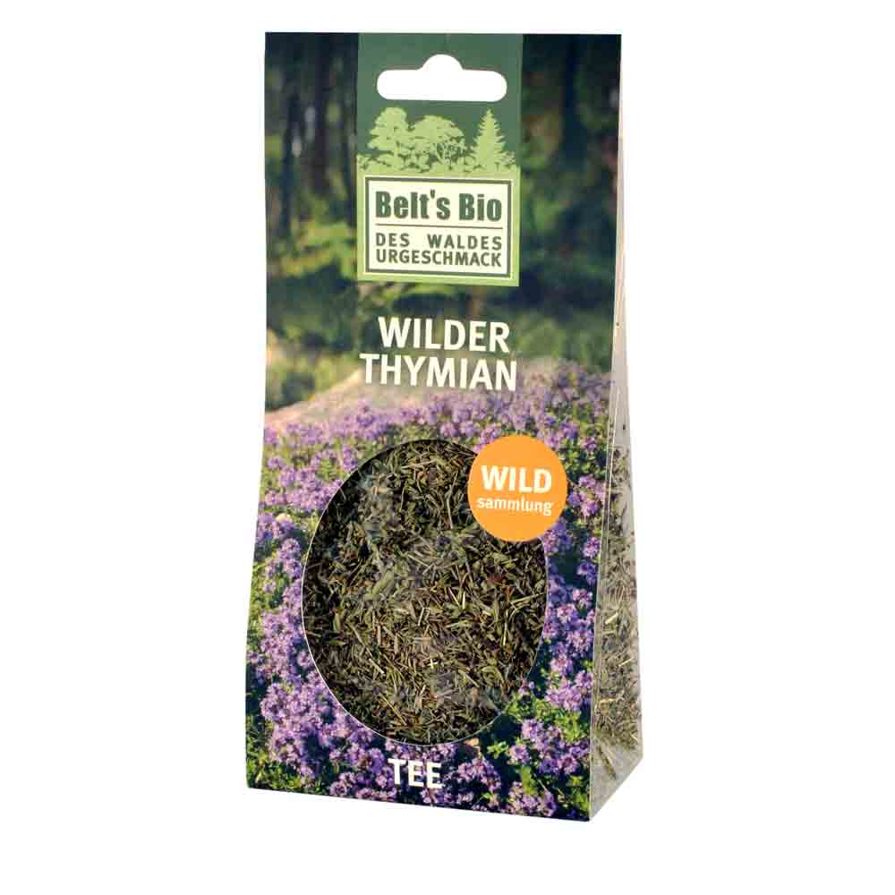 7er-VE Bio Tee Wilder Thymian 45g Belt's Bio - Bild 1