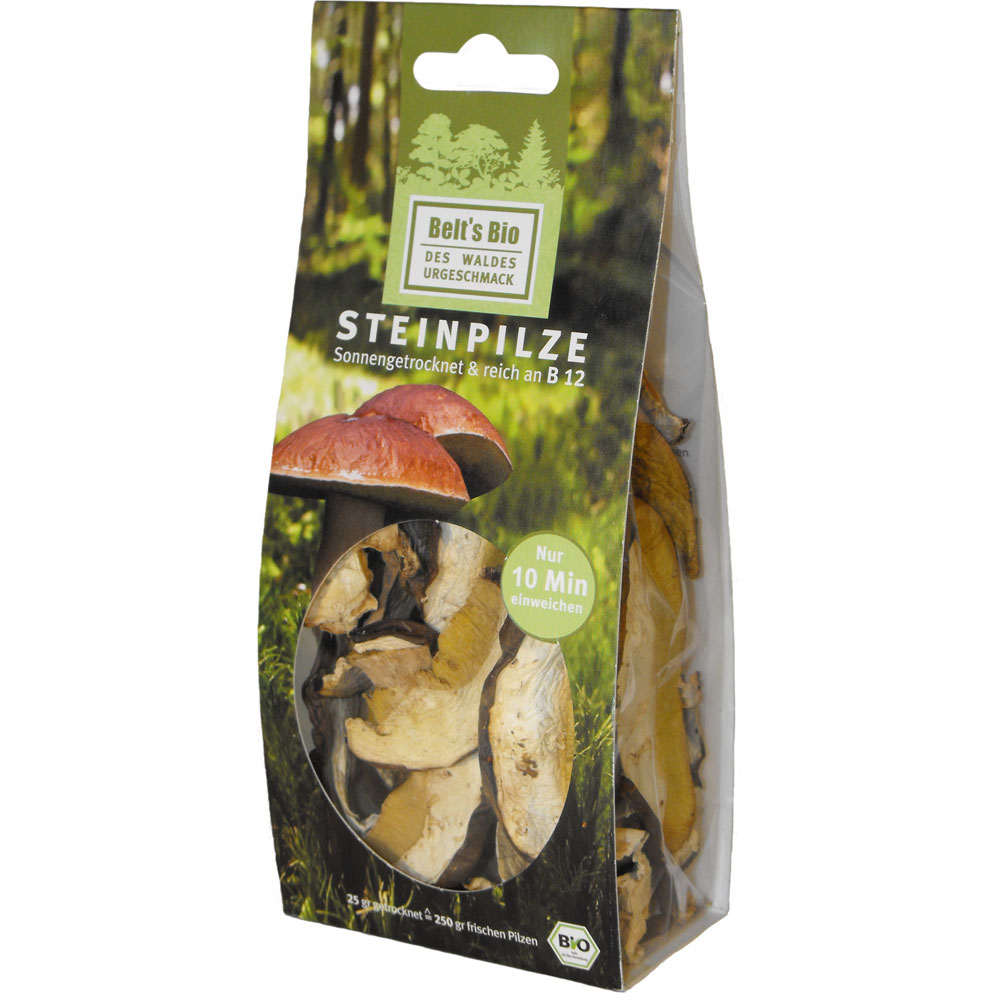 8er-VE Bio Steinpilze getrocknet 20g Belts - Bild 1