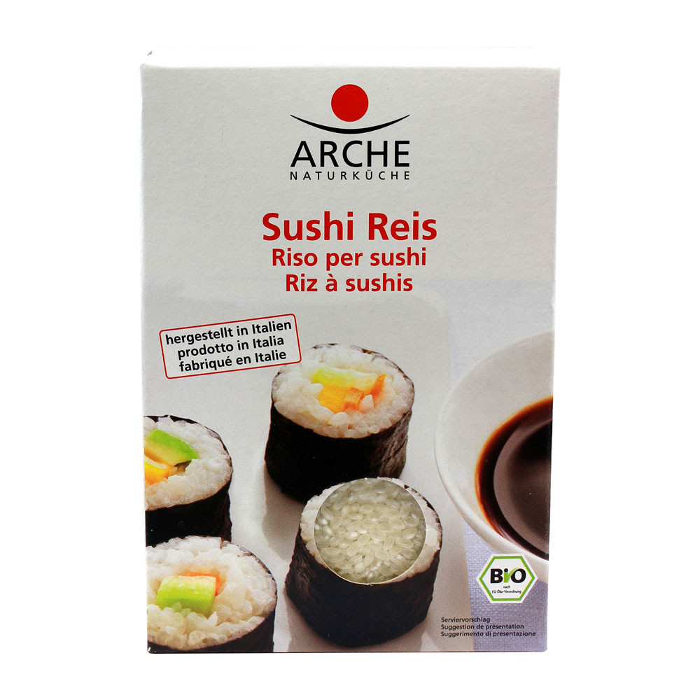 8er-VE Bio Sushi Reis 500g Arche - Bild 1