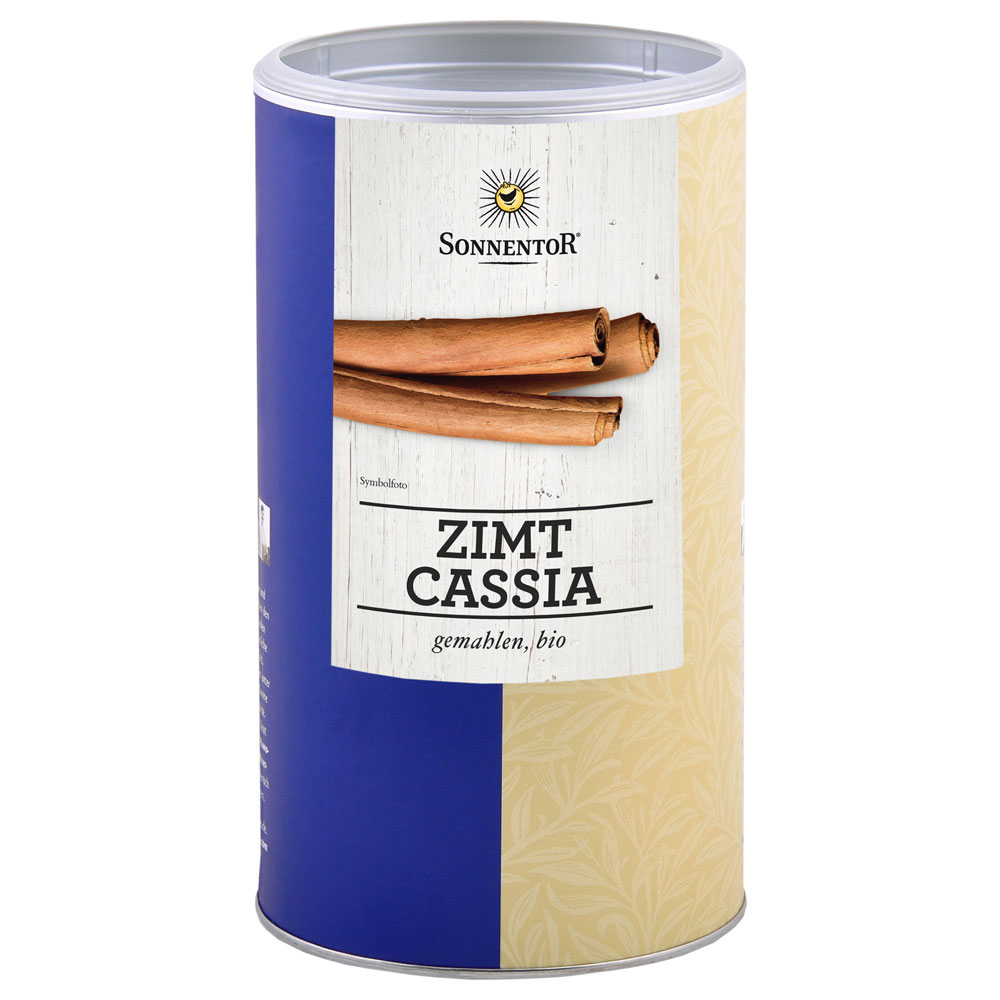 Bio Gewürz Gastrodose Zimt (Cassia) gemahlen 500g Sonnentor - Bild 1