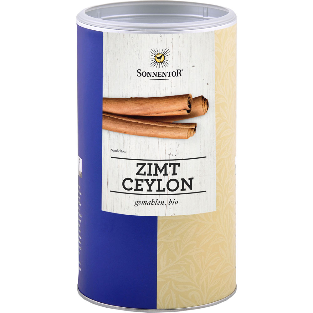 Bio Gewürz Gastrodosen Zimt (Ceylon) gemahlen 450g Sonnentor - Bild 1