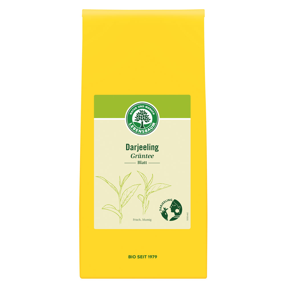 Bio Grüntee Darjeeling Ambootia, 1kg Lebensbaum - Bild 1