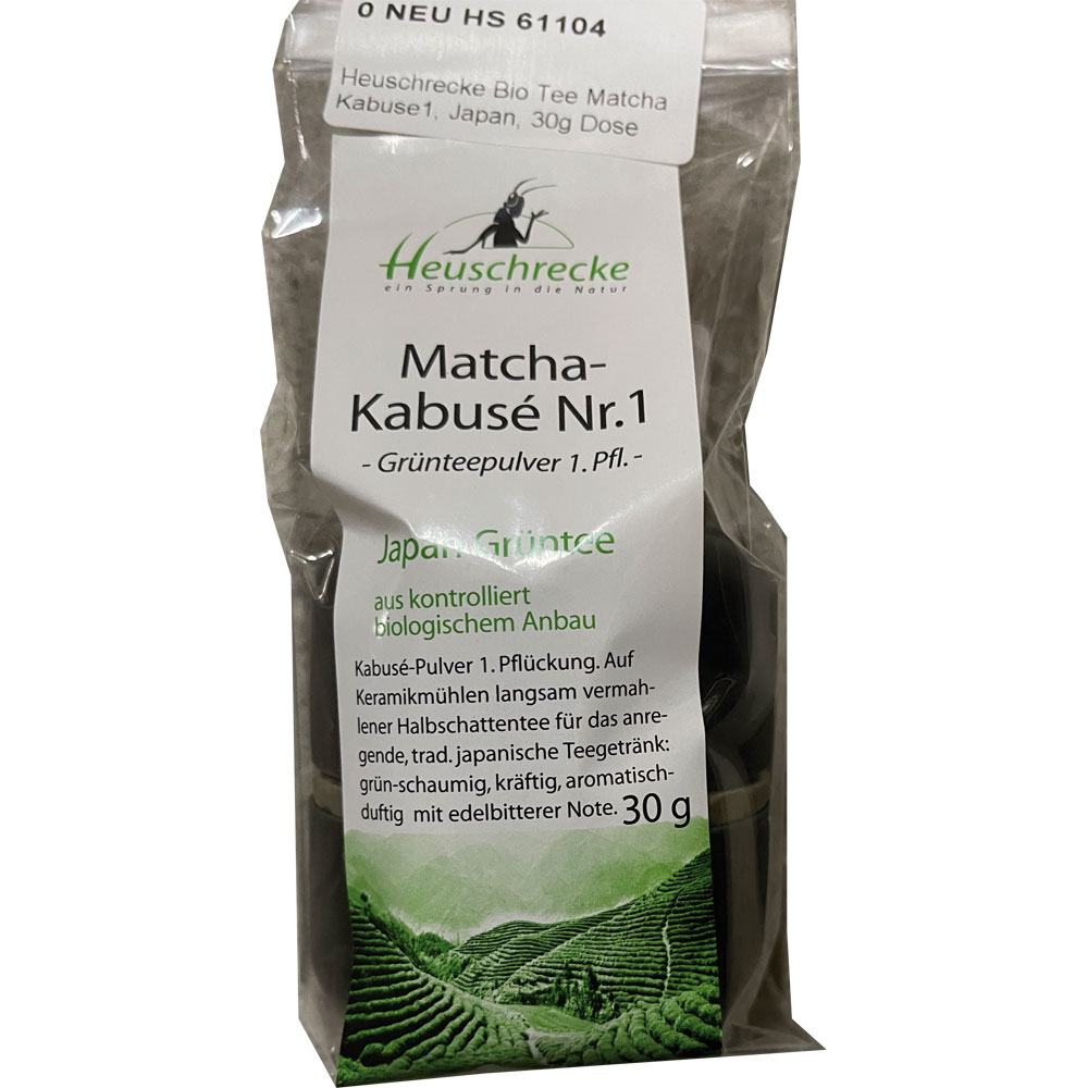 Bio Matcha Kabuse1, Japan, 30g Dose Heuschrecke - Bild 1