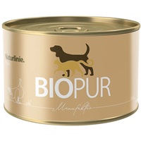 Bio Pute mit Zucchini & K&uuml;rbis Hund Nass-Erg&auml;nzungsfutter 6x400g VE Biopur - Bild 1