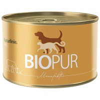 Bio Rind mit Kartoffel & Karotten Hund Nass-Erg&auml;nzungsfutter 6x400g VE Biopur - Bild 1